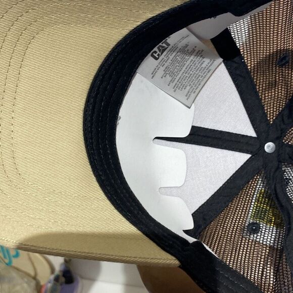 NWT Caterpillar Men's Multicolor Cat Diesel Power Mesh Snapback Trucker Cap OS - Picture 10 of 10